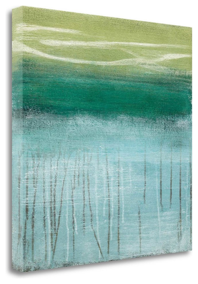 "Shoreline Memories I" By Heather Mcalpine, Giclee Print on Gallery Wrap Canvas