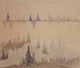 Mikalojus Ciurlionis Fugue, 20"x25" Wall Decal
