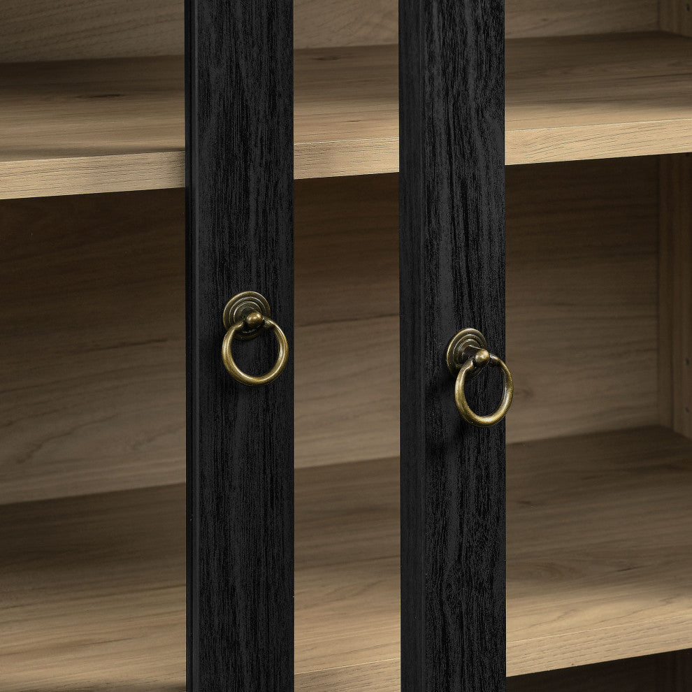 Nyx Arched Display Cabinet, Black