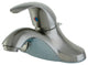 Kingston Brass Single-Handle 4" Centerset Bathroom Faucet, Brushed Nickel