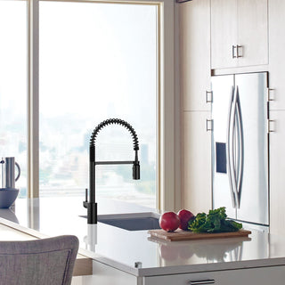 Moen One-Handle Pulldown Kitchen Faucet Matte Black, 5923BL