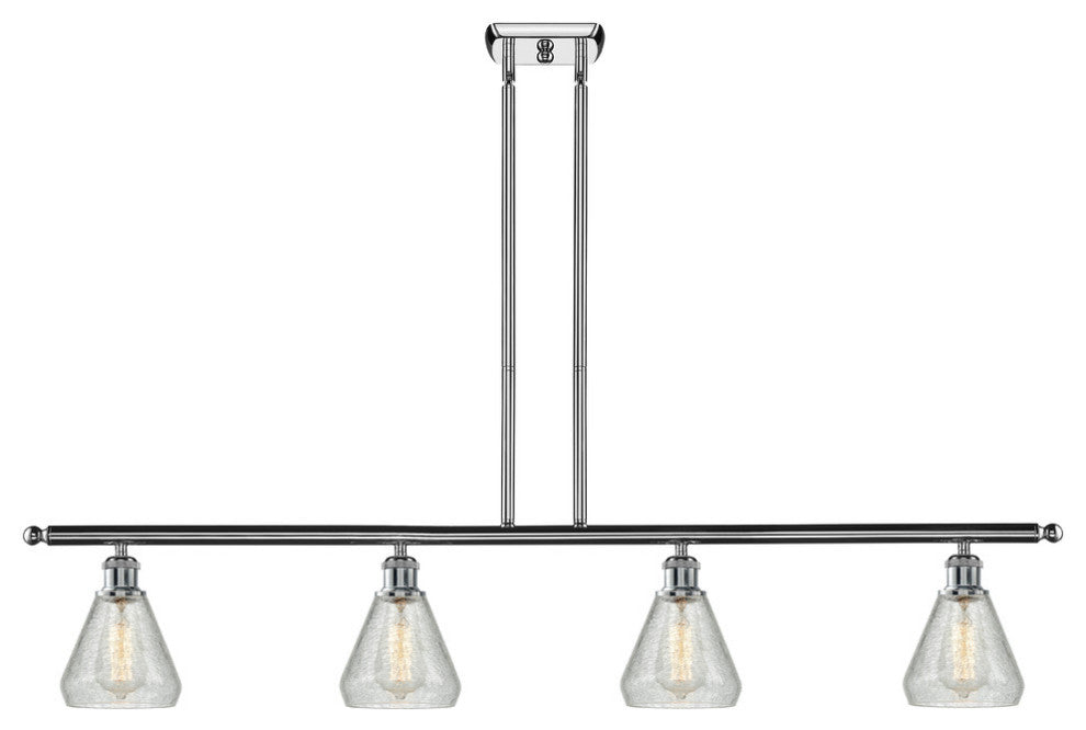 INNOVATIONS LIGHTING 516-4I-PC-G275 Conesus 3 Light Island Light