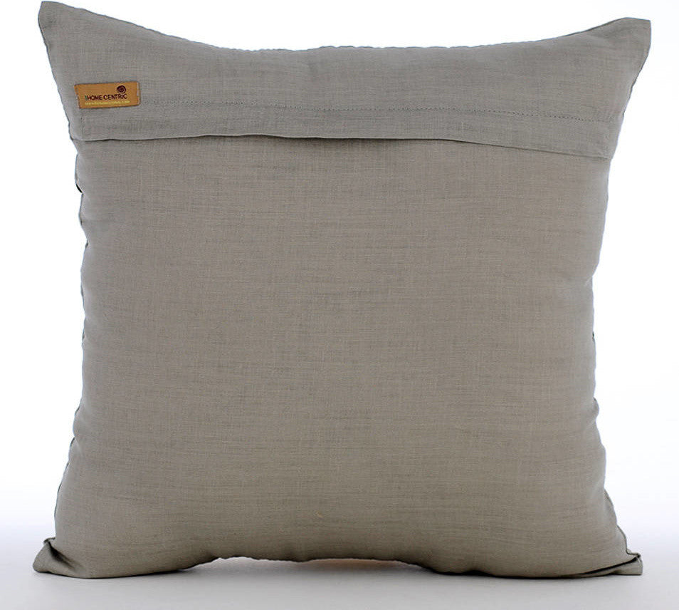 Gray Decorative Pillow Covers 18"x18" Cotton, Winter Is Coming