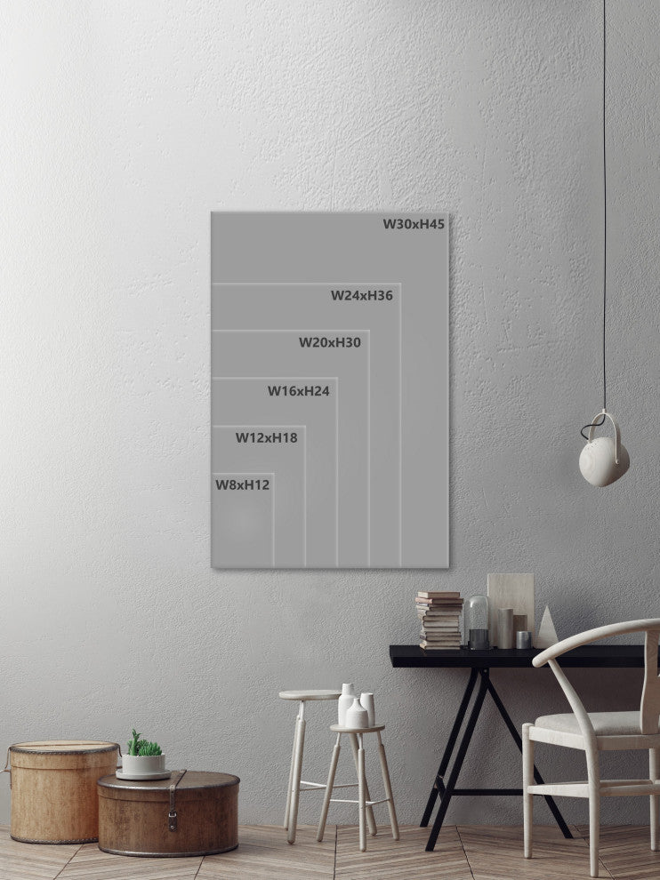 "Laundry Symbols II" Framed Painting Print, 24x36