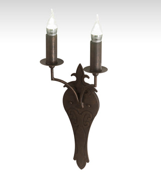 10 Wide Torsade 2 Light Wall Sconce