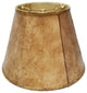 Royal Designs Empire Lamp Shade, Faux Rawhide, 9"