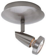Mirage LED Swivel Spotlight, Brushed Steel