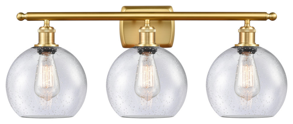 Innovations Lighting 516-3W-SG-G124-8-LED 3 Light 26" Bath Vanity Light