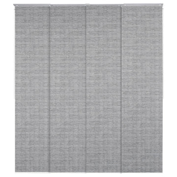 Adjustable Sliding Panel Track Blind 45.8"-86" W x 96" L, Classic, Munich Castle