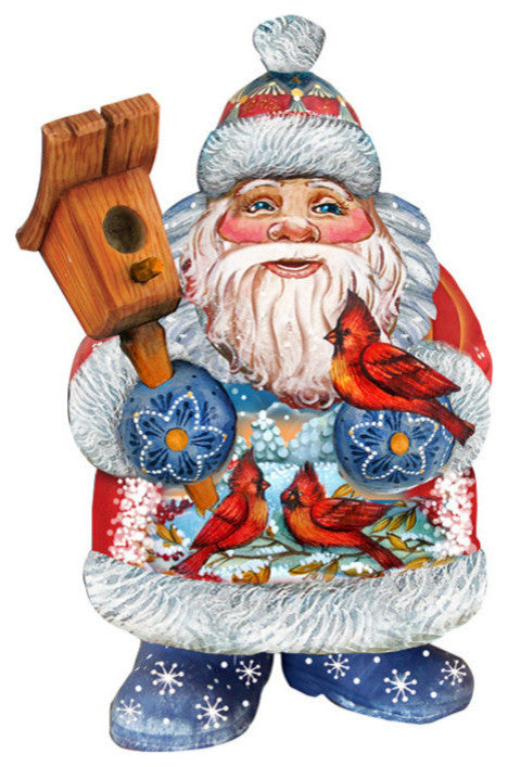 Holiday Bird, Wooden Decorative Door Hanger