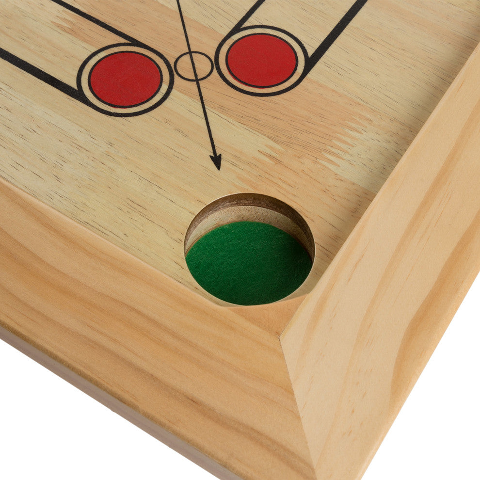 Carrom Board Game Classic Strike and Pocket Table Game by Hey! Play!