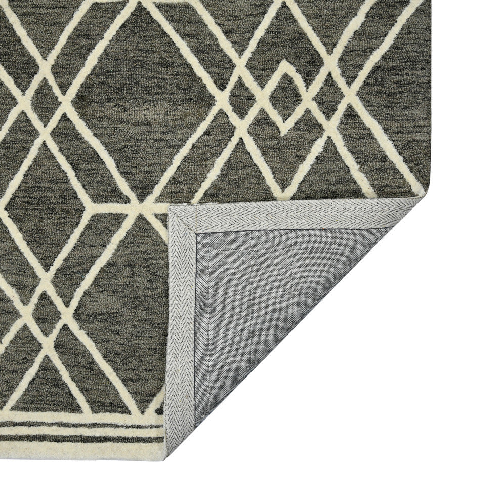 Vista Duncan Area Rug, Taupe, 9' x 13', Geometric