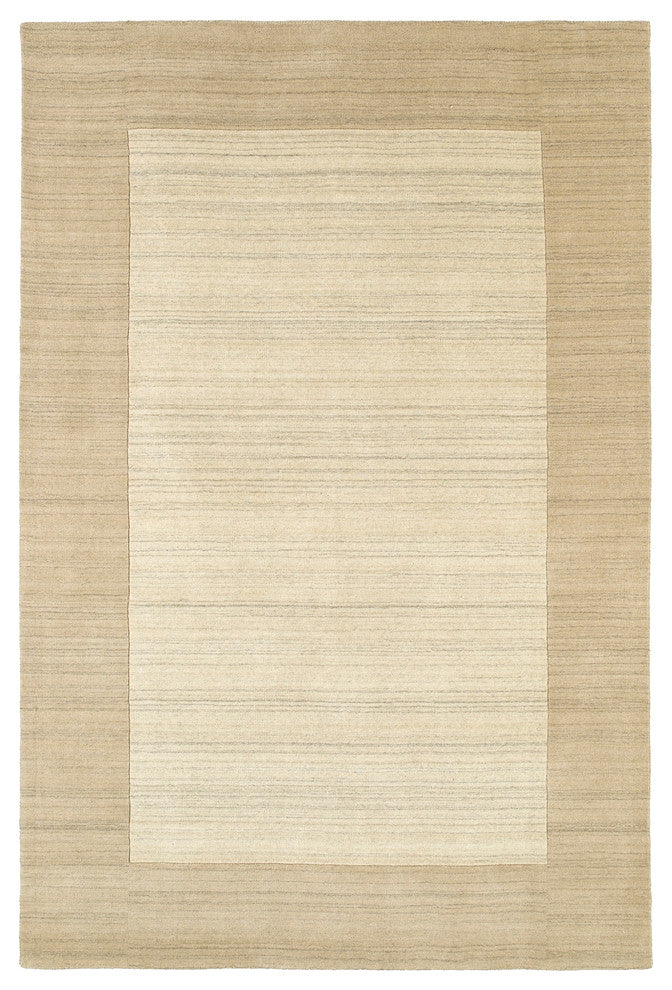 Kaleen Hand-Tufted Regency Wool Rug, Linen, 3''6"x5''3"