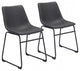 Smart Dining Chair, Set of 2 Charcoal