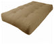Blazing Needles Renewal 9" Twill Twin Futon Mattress, Toffee