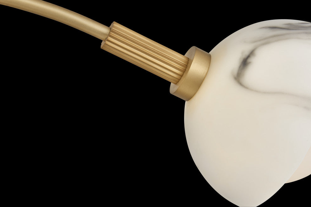 Fredrick Ramond Phoebe Medium Multi Tier, Heritage Brass