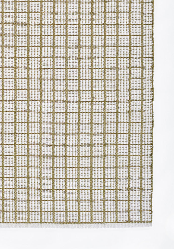 Novogratz Malmo MLO-2 Grid Rug, Green, 2'x3'