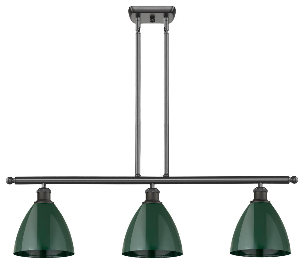 Innovations 516-3I-OB-MBD-75-GR-LED 3 Light Island Light, Oil Rubbed Bronze