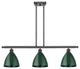 Innovations 516-3I-OB-MBD-75-GR-LED 3 Light Island Light, Oil Rubbed Bronze
