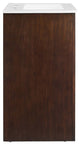 Appia 24" Bathroom Vanity - Walnut White