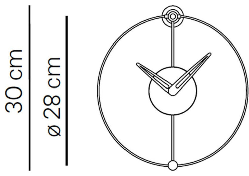 Nomon Nano Wall Clock