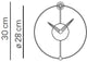 Nomon Nano Wall Clock