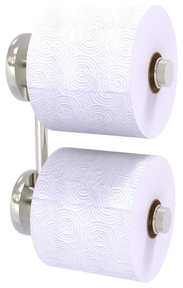 Prestige Skyline 2 Roll Reserve Roll Toilet Paper Holder, Satin Nickel