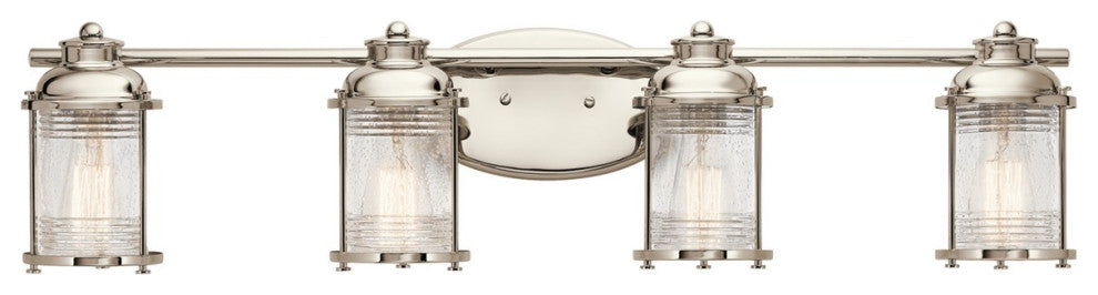 Kichler Ashland Bay Bath Light in Polished Nickel, 4