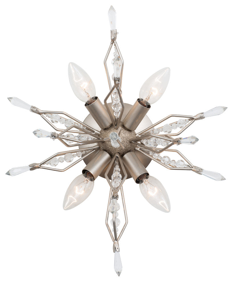 Varaluz Orbital 4-Lt Sconce - Gold Dust