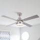 52-inch Modern LED Ceiling Fan with Light and Remote
