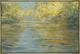 The River Knows, 37.25"x25.25", Gold Leaf Gallery Float