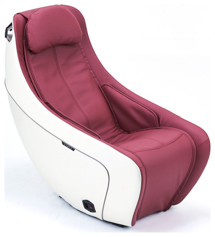 CirC - Premium SL Track Heated Massage Chair | Compression + Robotic Massage, Wine