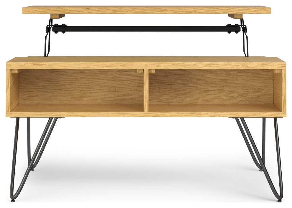 Hunter Small Lift Top Coffee Table, Oak