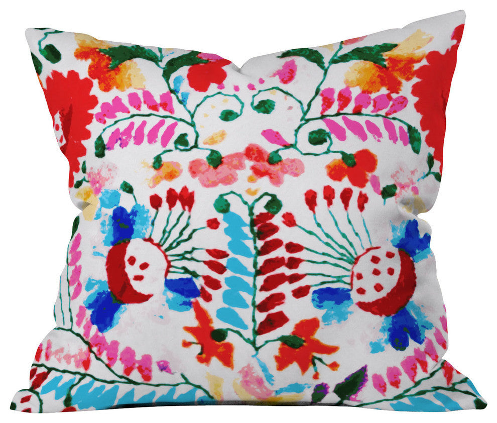 Deb Haugen "Mexican Surf Trip" Outdoor Throw Pillow, 26"x26"