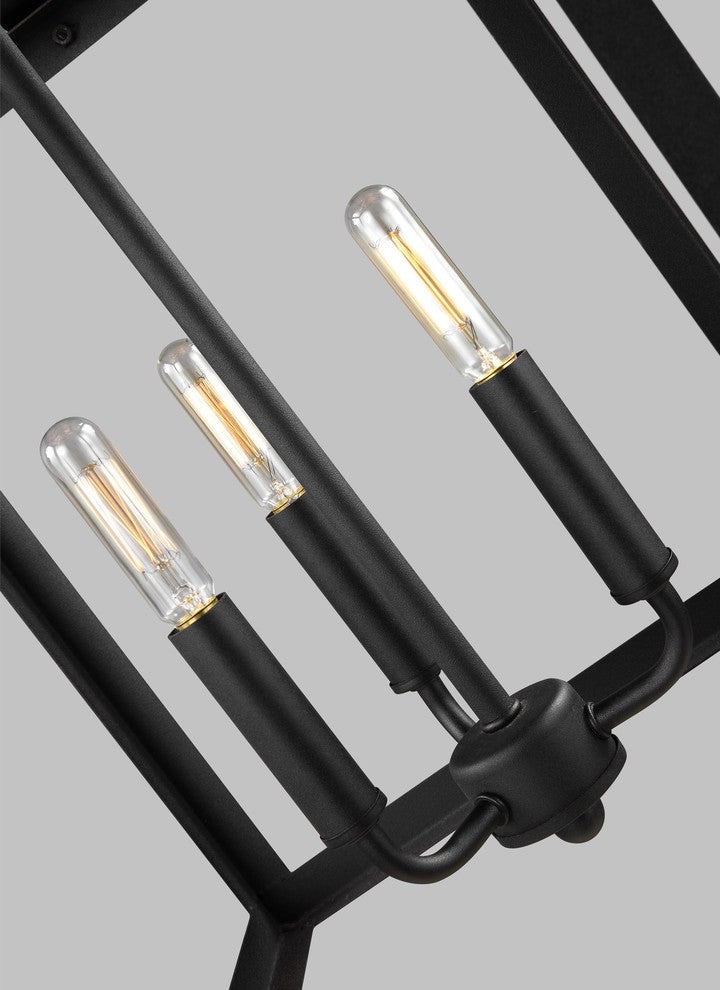 Generation Lighting Lighting Medium 3-Light Hall/Foyer, Black