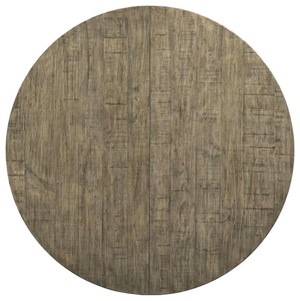 Kincaid Plank Road Button Dining Table, Stone, 706-701S