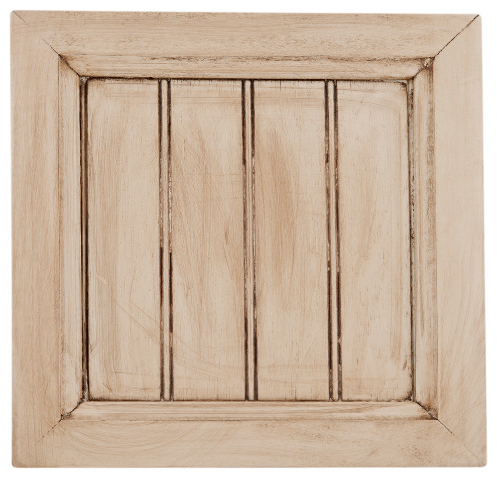 34" West Winds Credenza, European Ivory, Concord Cherry