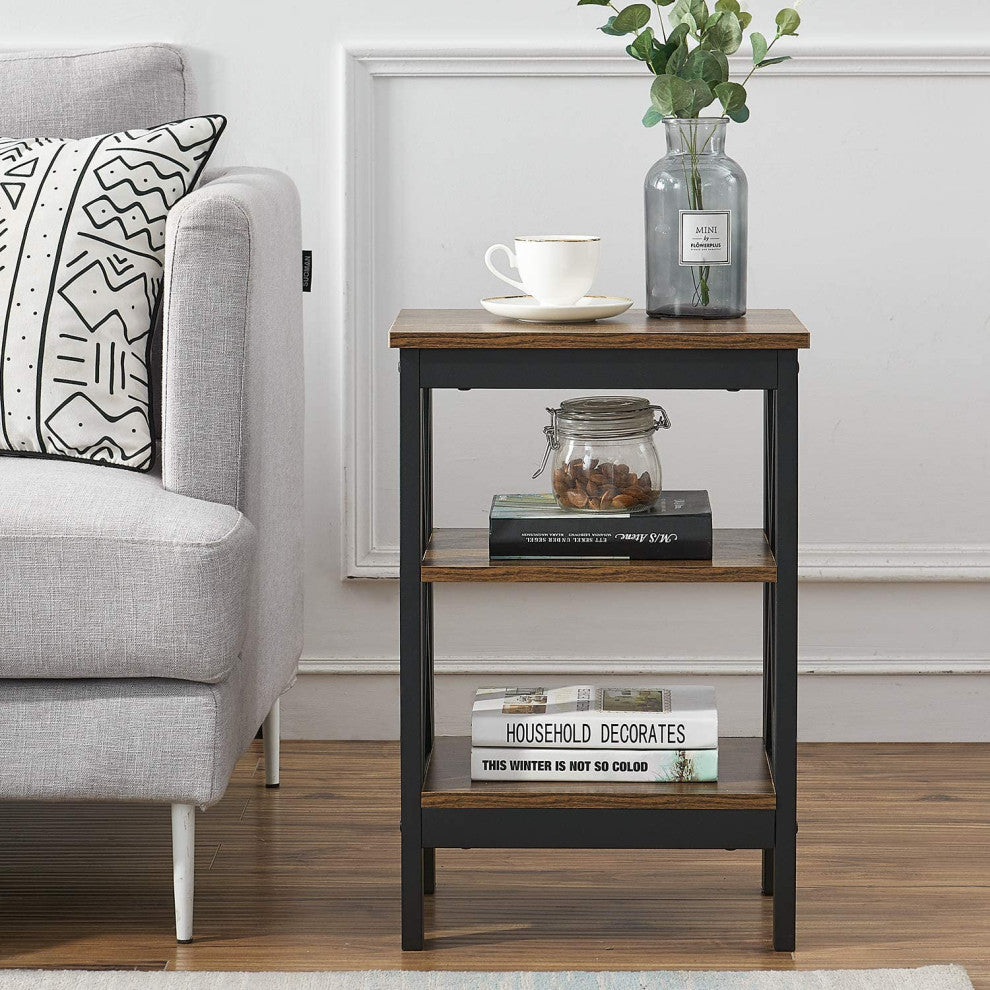 Durable 4 Bin-Type Drawers Wooden Free Standing Storage Cabinet