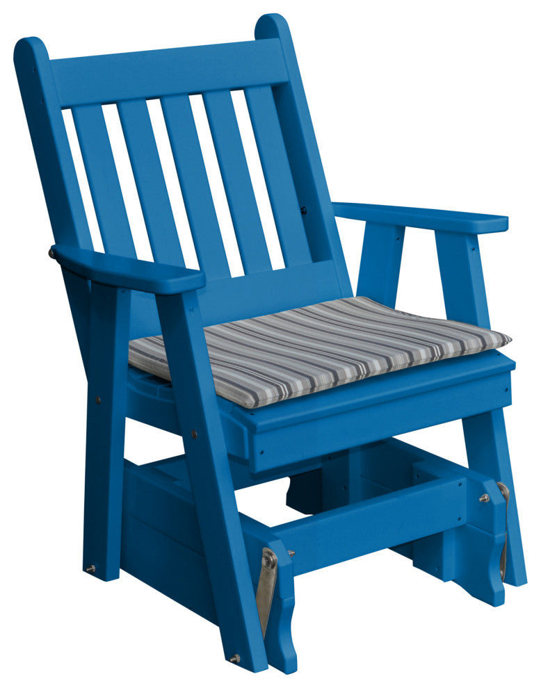 Poly Traditional English Glider, Blue