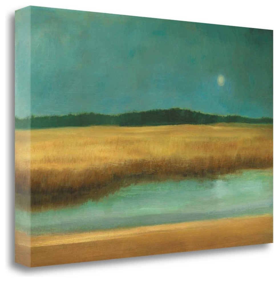 "Harvest Moon" By Caroline Gold, Giclee Print on Gallery Wrap Canvas