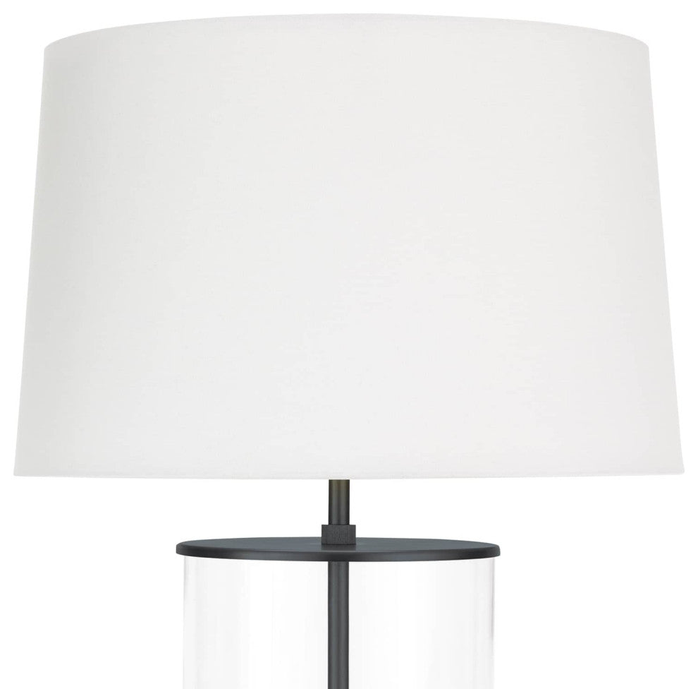 Magelian Glass Table Lamp, Oil Rubbed Bronze