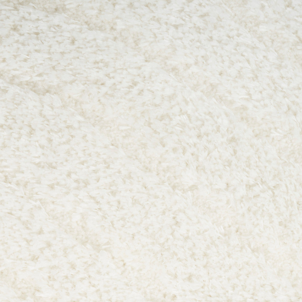 Calvin Klein Surfaces 2' x 3' Ivory Shag Indoor Area Rug