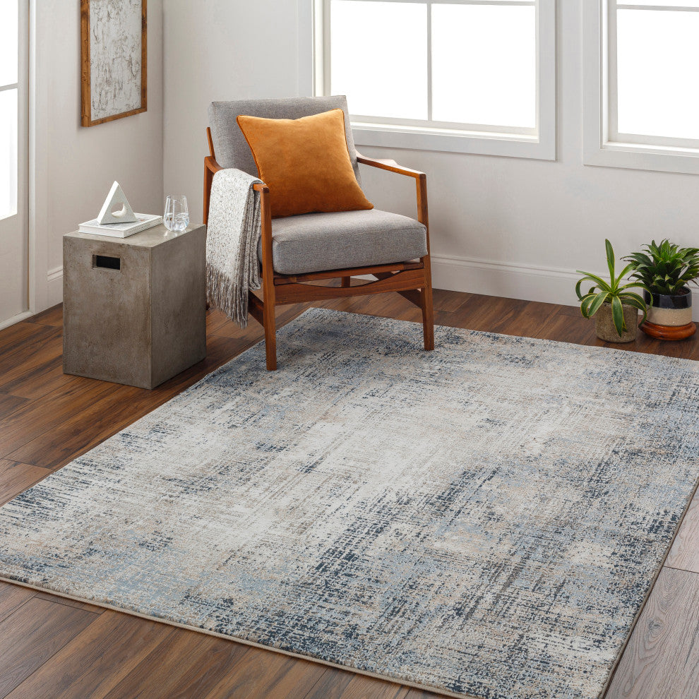 Allegro plus AGP-2306 Blue Multi Machine Woven 7'10" x 10'3" Rug