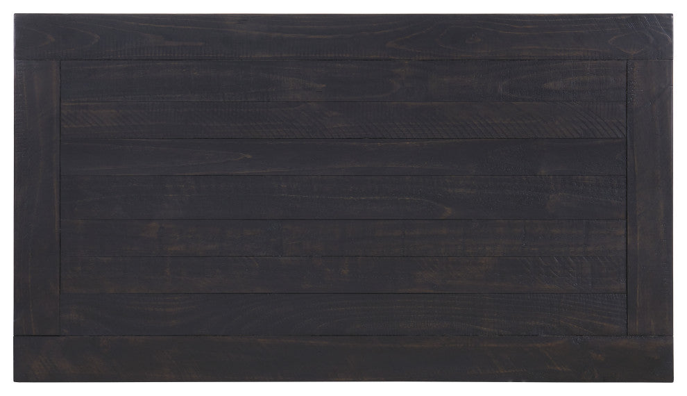 Space Saver Solid Wood Lift Top Coffee Table, Black Coffee