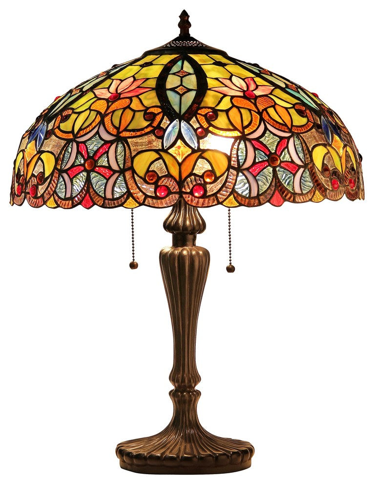 Libby 2-Light Victorian Table Lamp