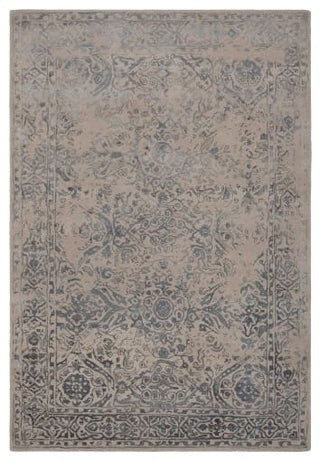 Zina Area Rug, Blue/Beige, 5'x7'6"