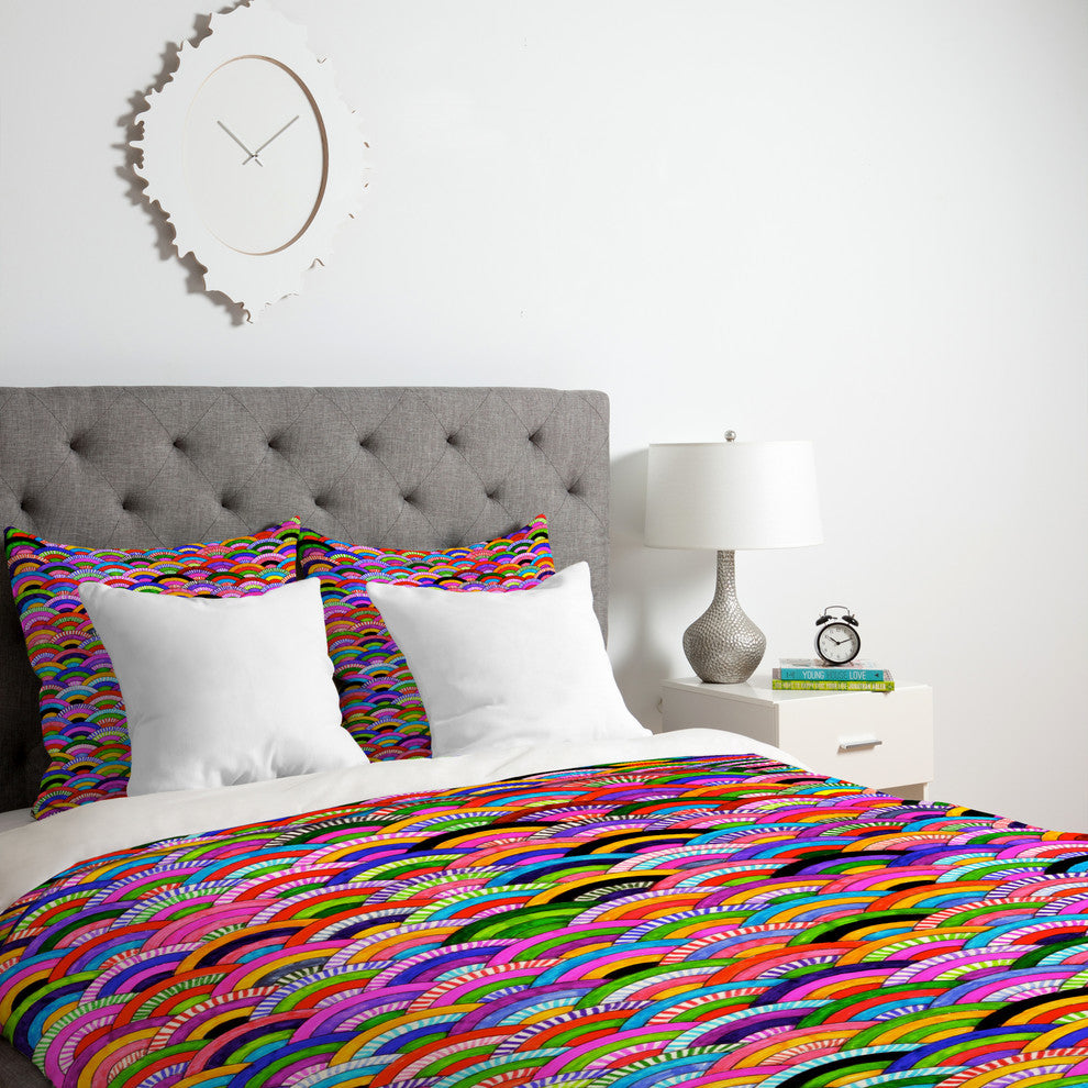 Deny Designs Fimbis A Good Day Duvet Cover - Lightweight
