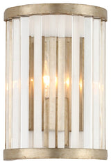 Crystorama DAR-1012-DT, 2-Light Wall Mount, Distressed Twilight