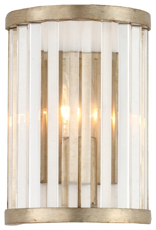 Crystorama DAR-1012-DT, 2-Light Wall Mount, Distressed Twilight