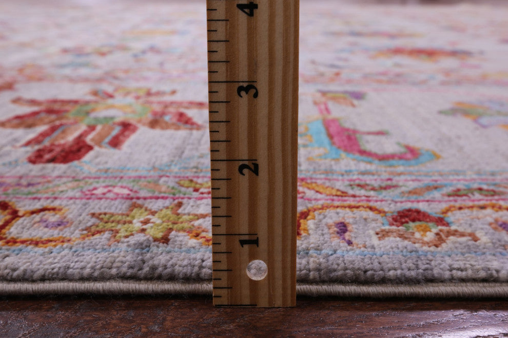9' 0" X 12' 3" Handmade Persian Tabriz Wool Rug - Q12463